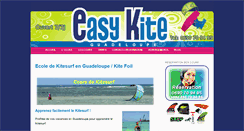 Desktop Screenshot of easykite.fr