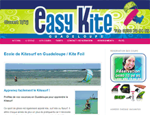 Tablet Screenshot of easykite.fr